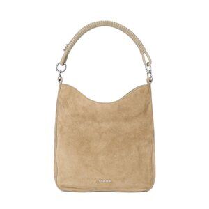 Staud Mel Hobo Suede Convertible Shoulder Bag in Tan Dune - W/ Dust bag + Tags